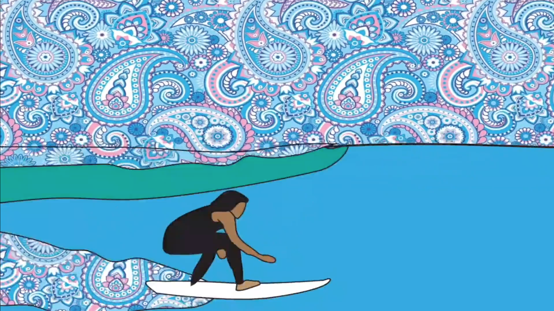 SURF×ART】アニメーションでサーフィンをアーティスティック