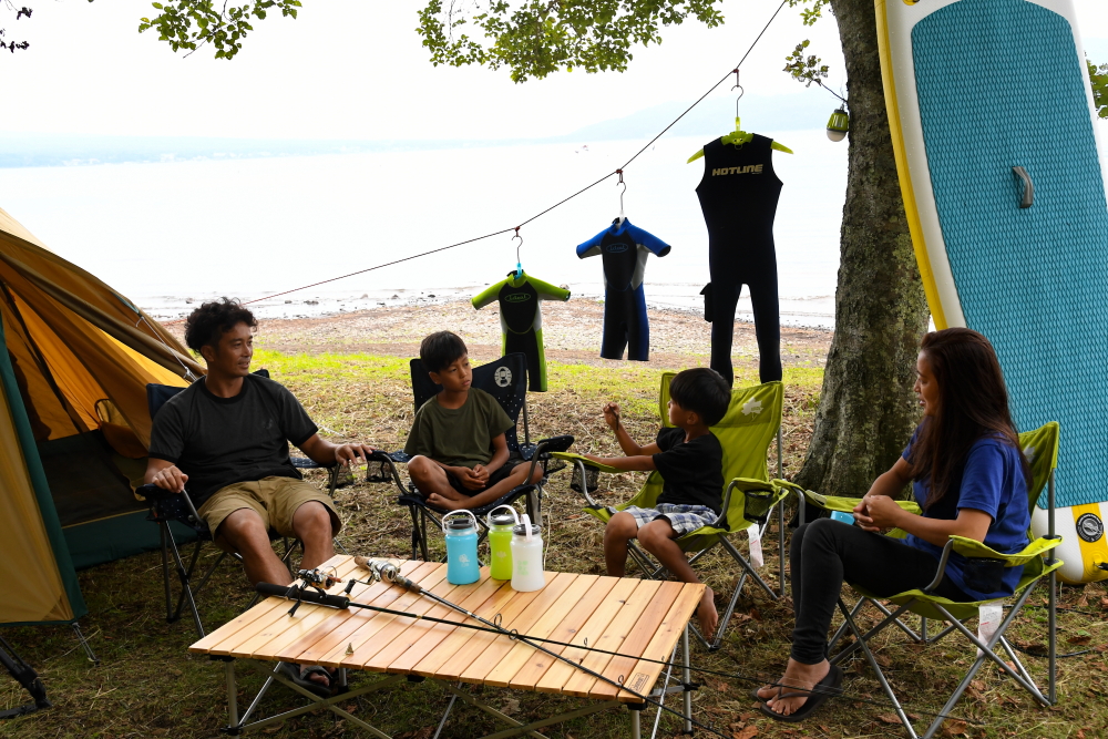 【アウトドア】DJ Sugarこと佐藤千尋プロによる夏のファミリーキャンプ