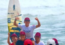 【マニア越智の】全日本サーフィン選手権大会にて見事優勝を果たした金沢呂偉!