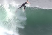 【最新動画】Harry Bryantが5’5”のCatch Surfでウェッジの激ボレ・ショアブレイクにチャージ!
