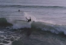 【colorsTV】束の間の帰国を果たした大原洋人をファントム4で空撮した3/2(土)サーフの日モーニングセッション by 中浦JET章