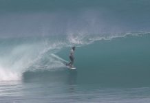 【台風10号】早朝はデカ過ぎてダメかと思ったが、お昼前にはぐりぐりチューブが姿を現した8/10(土)リバーマウス・セッション