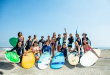 【SURF CAMP】宮坂莉乙子、宮坂麻衣子、川瀬新波、モデルの清宮佑美のInspire surfboardsガールズチームによるガールズだらけのサーフキャンプが開催された!