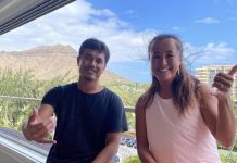 【7/29(水)10:00-11:00】サーファーのためのボディーメイキング。ハワイ在住のサーフスター堀口真平とサーファーヨガ講師Mamiによるオンラインヨガ教室開催受付中!