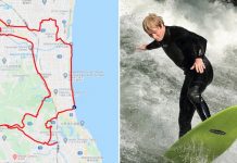 【驚愕の】世界最大のGPSアートでギネス記録を持つyassanが東京オリンピックのサーフィン会場の千葉県長生郡一宮にサーファーの形をしたGPSアートを描く!