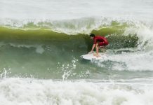 【台風12号崩れの温帯低気圧】オリンピックのサーフィン会場がチューブ波が到来! 若手プロから期待のキッズたちによる9/27(日)千葉フリーセッション