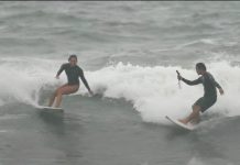 【臨場感溢れる】実力派美人プロサーファー川合美乃里を村田嵐がGoProで追い撮りセッション!