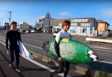 【OCTOPUS FILM】古川海夕と松原渚生といった注目の若手サーフスター2名が繰り広げたウィンター・千葉セッション