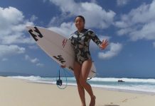 【HAWAII】ワールドレベルの2人が織りなす迫りくる臨場感! 2ヶ月間に渡ってハワイに滞在した松田詩野をドローンのスペシャリストBALI SATOSHIが空撮!!