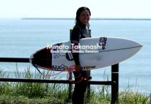 【colorsTV】美人トッププロサーファー高橋みなとが1年ぶりにホーム仙台新港に帰って来たセッション