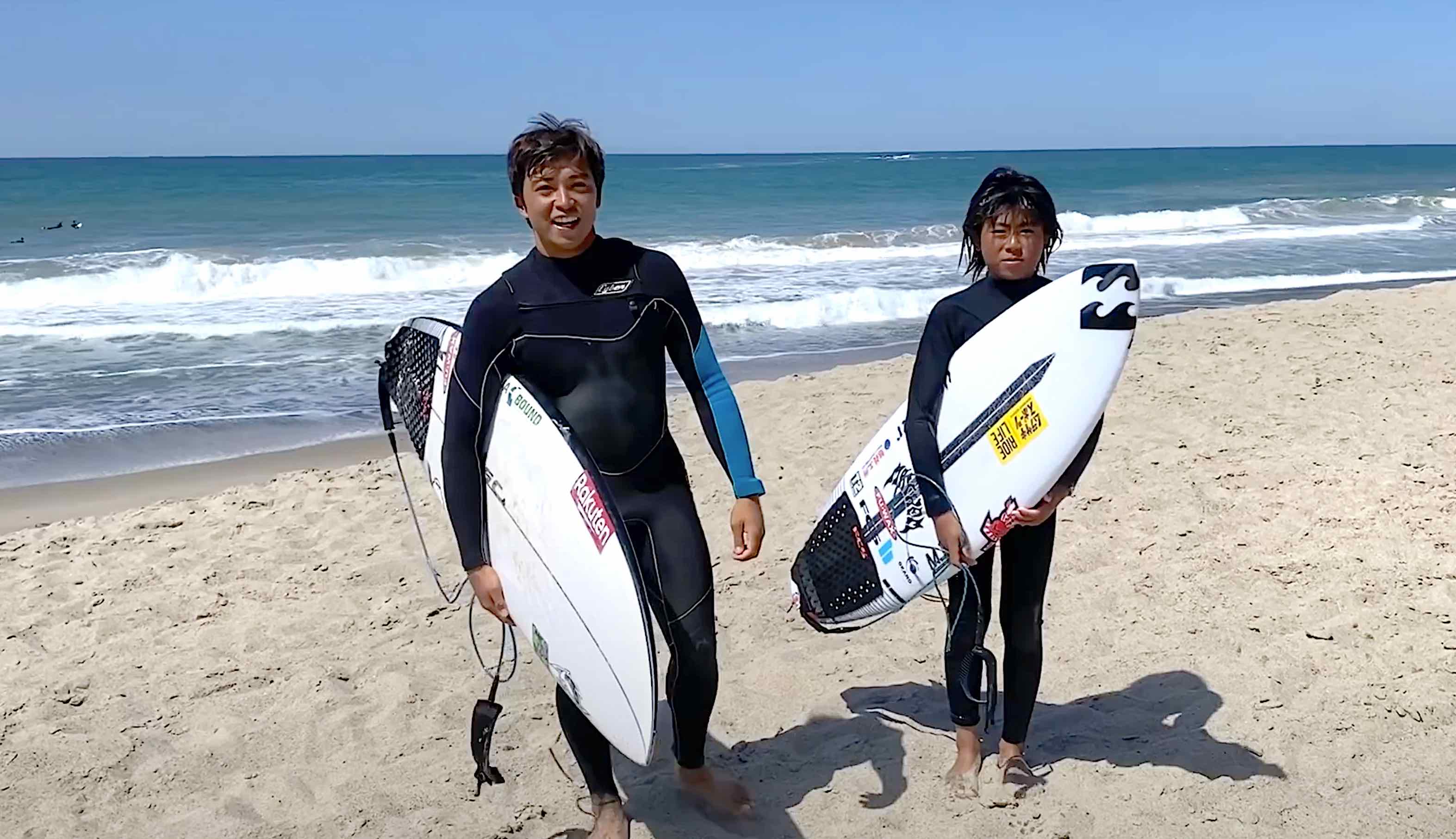 13歳のスーパーキッズ・プロサーファー】岡野漣とアメリカ代表選手