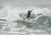 【JPSA茨城】会場でプロサーファーたちが繰り広げた9/7(水)早朝練習セッション