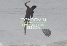 【台風14号】大阪が生んだグランドチャンプ河谷佐助とスタイルマスター小林直海、西湘のフォトジェニックなプロサーファー高松海璃によるOVER KILL TIMEセッション