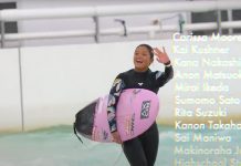 【東京オリンピック金メダリスト】Carissa Mooreと日本を代表する女子プロジュニアたちによる強化合宿 at 静波サーフスタジアム