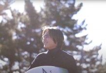 【最新エコ・ウエットスーツ】使用済みペットボトルや製造工程くずなどをリサイクルしたオリジナル生地”ECO SEAS”を採用したVISSLA JAPANウエットスーツの撮影で来日した相澤日向が南房総で最高のチューブをスコア!!