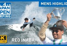 【JAPAN OPEN of SURFING】稲葉玲王が優勝を果たしたハイレベルなサーフィンバトルをラウンド1からファイナルまで収録したMENSハイライト