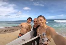 【世界を代表する親子プロサーファー】Michael Ho、Coco Ho、Mason HoといったHoファミリー・ファンサーフ・セッション