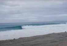 【台風】日本屈指のサーフアイランド新島にスーパーレギュラーが出現!伊東李安琉、平原颯馬、佐藤魁、小野芳夫、田中譲といった世代を超えたプロサーファーたちによるシークレット・スーパーセッション