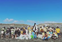 【ビーチクリーン】辻裕次郎、佐藤魁、脇田泰地が集結! 8/20(日)SURF GARDENで開催されたVOLCOM BEACH DAYSセッション