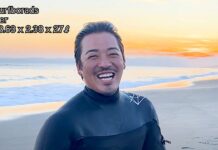 【SURF×SKATE】サーフィンとスケートボードを高次元で融合させたオリジナルスタイルを持つサーフスター金尾玲生がPYZEL surfboards話題の”RedTiger”モデルを台風の湘南でテストライド!