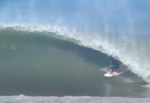 【前回の神回を超える神回!】沖に出るのに2時間かかるハードコンディション!? 仲村拓久未、弱冠11歳の注目のキッズサーファー”マルコメくん”こと浦崎陽平と冬の日本海でグリグリチューブをスコア!!