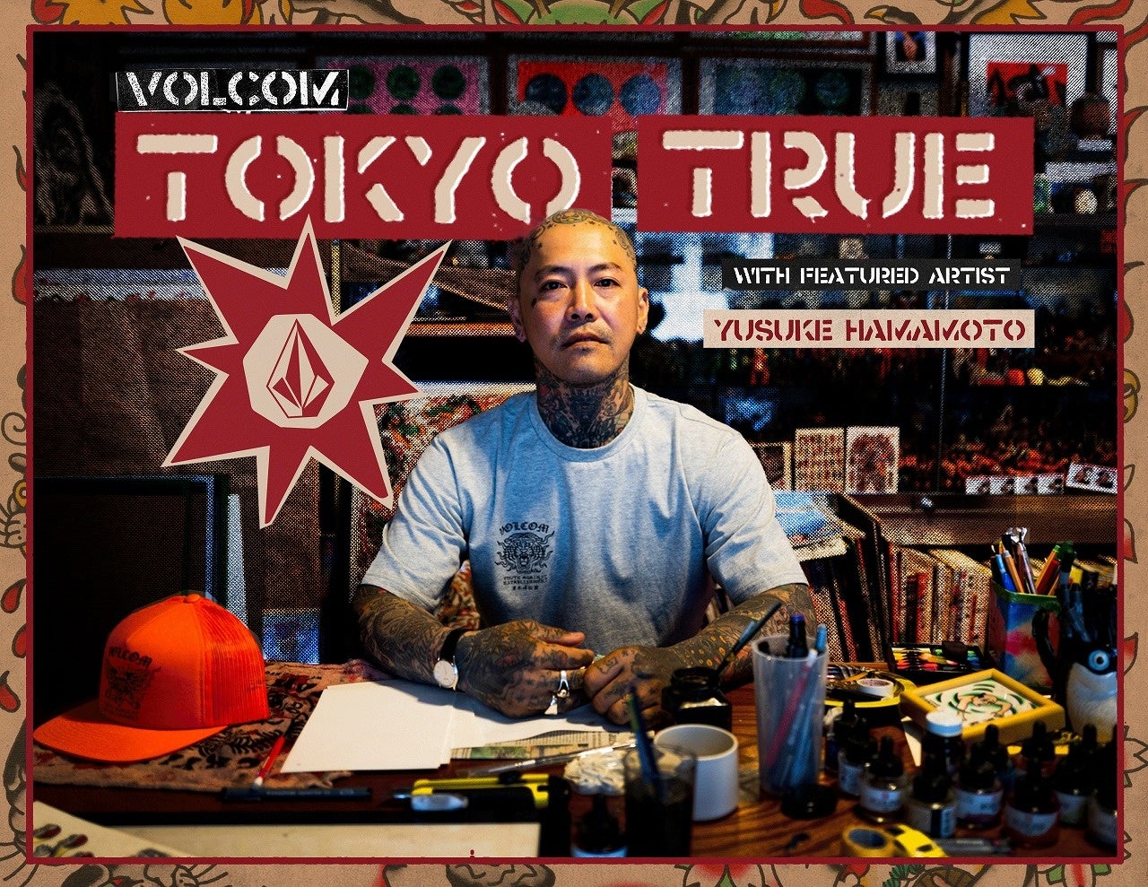 日本が世界に誇る盆栽＆タトゥーアーティスト】濱本祐介氏とVOLCOMが