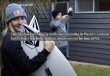 【弱冠16歳の女の子プロサーファー】Sierra Karrが父Josh Karrと共にウエスタン・オーストラリアの恐怖のスラブTHE BOXで繰り広げたKarr親子スーパーチューブ・セッション