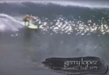 【サーフィンの神様】Gerry LopezがRory Russelとバリのウルワツを開拓した1975年の8mm映像(Chasing The Lotus)