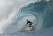 【プロジュニア・ワールドチャンプ】2024年パリ会場タヒチのチョープーからTHE BOXまで弱冠17歳にしてライドするSierra Kerrによるシグネチャー・ムービー”PRE-KERRSOR”