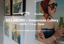 【7/13(土)16:00~】祝!BILLABONG STORE湘南にGreemroom Gallaryがオープン記念イベント”Free Beer Saturday”開催決定!!