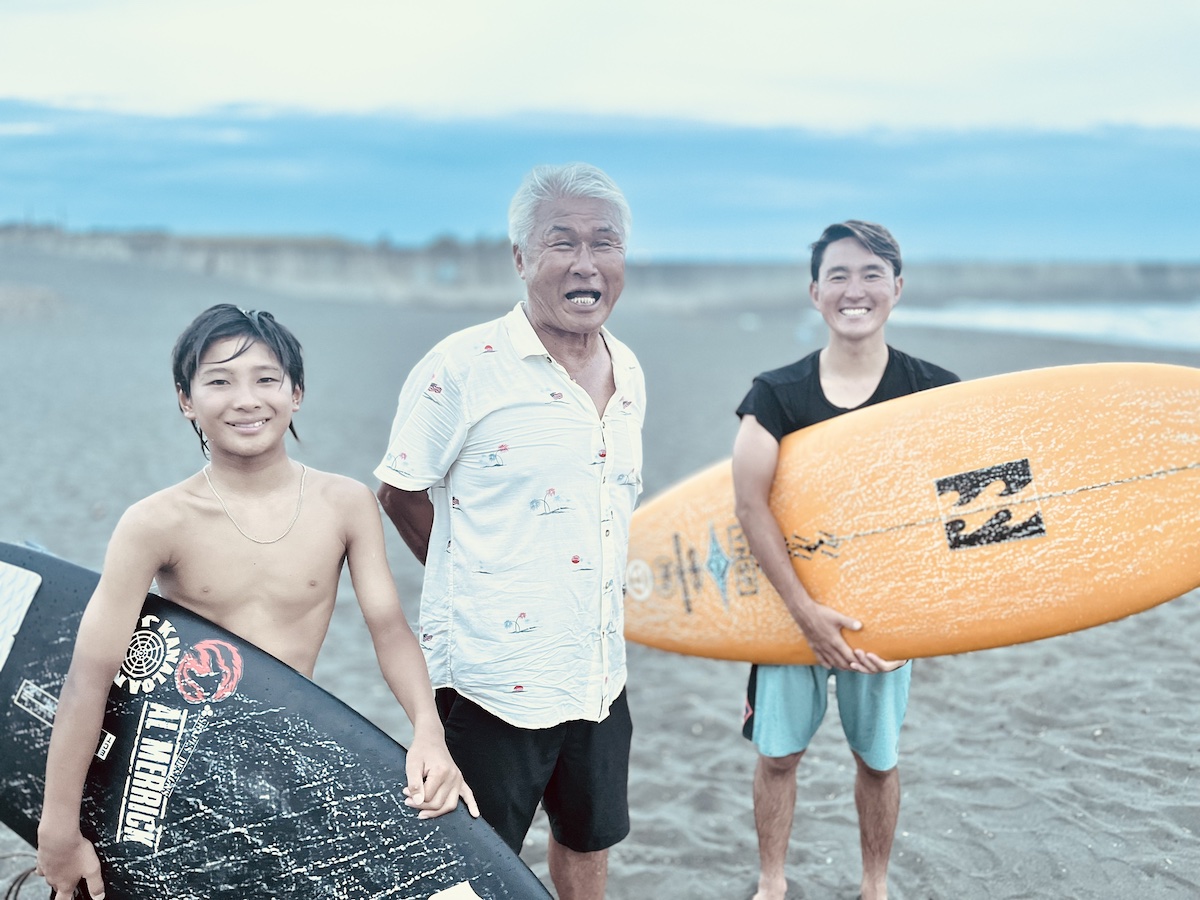 台風7号】日没前にサイズアップを果たした湘南サンドバーで4×グランド