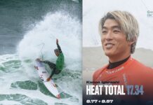 【WSL】この日のハイエスト・トータルスコア17.34ptをを叩き出した五十嵐カノアがラウンドオブ16進出!S第5戦”EDP Ericeira Pro”コンテストDAY4ハイライト