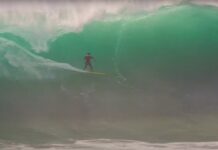 【世界一巨大な波で知られる】ポルトガルのナザレに今シーズン初のビッグスウェル到来! Nic Von Ruppによるナザレ2024-25シーズン・オープニング・セッション