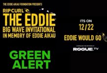 【世界一歴史の深いビッグウェイブ・コンテスト】”The Eddie Aikau Bigwave Invitational”がグリーンアラート発表!現地ハワイ時間の12/22(日)、日本時間の12/23(月)に開催決定!!