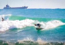 【日本指折りのレジェンド・プロサーファー】川畑邦宏氏と川畑太志のプロサーファー親子がプロスノーボーダーTeddy Kooと共に宮崎でグッドウェイブをスコア!