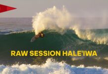 【3×ワールドチャンプ】John John、Nathan&Ivan Florence3兄弟が10ftオーバーの強烈なハレイワで繰り広げたスーパー・ロウセッション