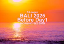 【Sリーグ第4戦】バリのクラマスを舞台に開催の”クラマス・ムラサキプロ”出場プロサーファーたちが会場で繰り広げた大会前日モーニング・セッション