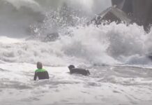 【日本指折りのレジェンド・プロサーファー】川畑邦宏氏がプロサーファーYoutuber村田嵐と共にクローズアウトの千葉の海に挑む!