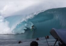 【パリオリンピック会場】タヒチのチョープーが炸裂!エピック・コンディションを舞台に世界のトップたちが繰り広げたDAY1セッションを収録した”Liquid Thunderパート1″