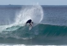 【台風19号】日本を代表するトッププロサーファー新井洋人が最高の台風スウェルをスコア!