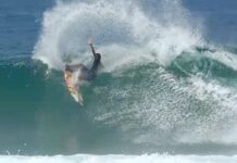 【日本とインドネシアのハイブリッドCTサーファー】和井田理央によるホーム、バリでの最新クリップ”Restting at Home for next swell”