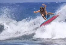 【カリスマ・フリーサーファー】Clay MarzoがCatch SurfのOdysea Twigと54スペシャルのミニボード2本で小波を楽しむソフトトップ・セッション