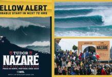 【ビッグウェイブコンテスト】WSL”TUDOR Nazare Big Wave Challenge”がイエローアラート発令!日本時間と現地時間の12/13(土)に開催の可能性大!?