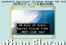 【世界一のチューブ・ハンター】Nathan FlorenceによるGoProアングルでチューブを擬似体験できる世界中のベスト・インナーバレル集2025