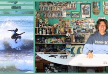 【世界が認めた小波の神】ヒザ波を完璧な良い波に魅せてしまう大場玲遥のホーム鵠沼スーパーセッション