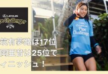 【WSL】都筑有夢路は17位、松岡亜音は25位でフィニッシュ!CS第6戦”LEXUS PIPE Challenger”ファイナルデイ・ハイライト