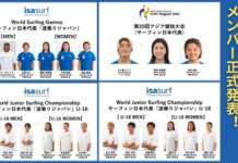 【波乗りジャパン】NSAが2026年日本代表選手リストを正式に発表!