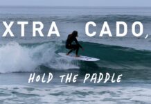 【時空を超えたカリスマ・サーフスター】Rob Machadoが自らの手で生み出した小波最強ボード”XTRA CADO”モデルで膝腰の小波を舞台に繰り広げるシーサイドリーフ・セッション