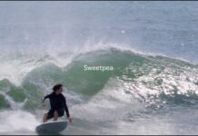 【世界一流シェイパー】Chippa Wilson、Filipe Toledoたちの最先端サーフィンを支えるMatt Hurworthシェイプの不朽の名作モデル”Sweatpea”を小林直海がテストライド!